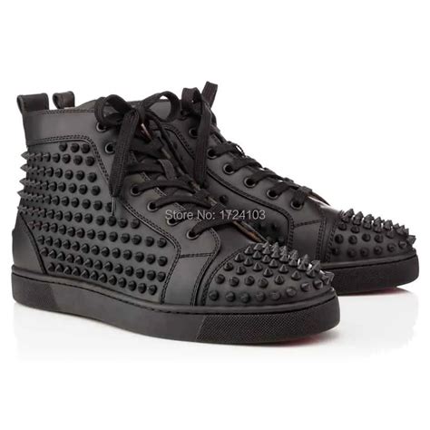 louis vuitton high top boots|louis vuitton red spike shoes.